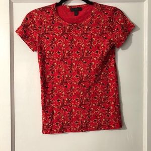 J. Crew printed tee